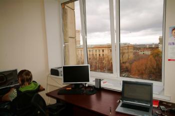 Вид из окна - Коворкинг в Челябинске
